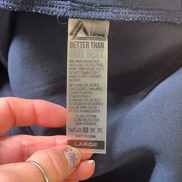 Alphalete Hoodie Mens Large Blue LBD More Elements Athletic Fit Zip Workout - Picture 8 of 8